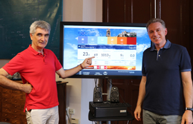 Sagunto cuenta con una estación meteorológica local que ofrece datos en tiempo real