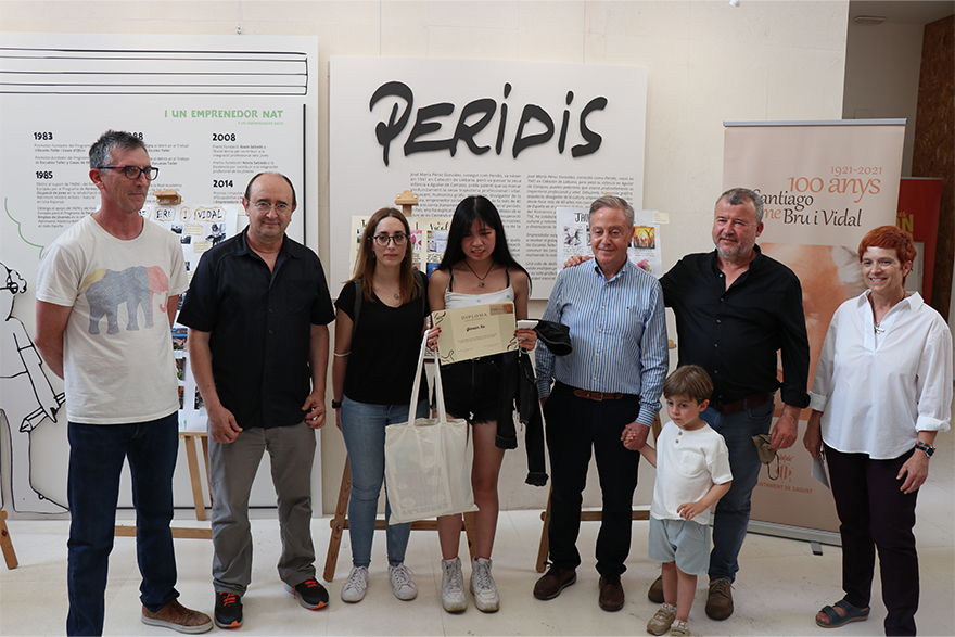 Ayer se entregaron los premios de la ‘auca’ conmemorativa del centenario de Bru i Vidal 