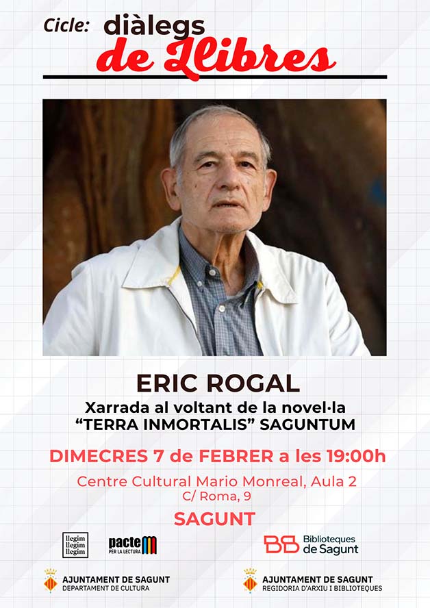 Cicle Diàlegs de llibres: presentació de 'Terra Inmortalis Saguntum'