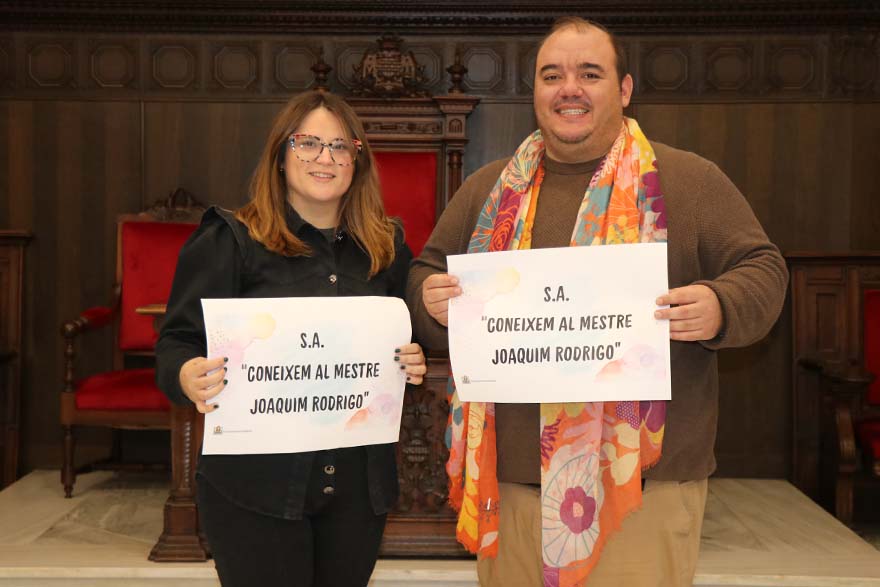 La Concejalía de Educación ofrecerá a los centros del municipio una situación de aprendizaje sobre el Maestro Rodrigo