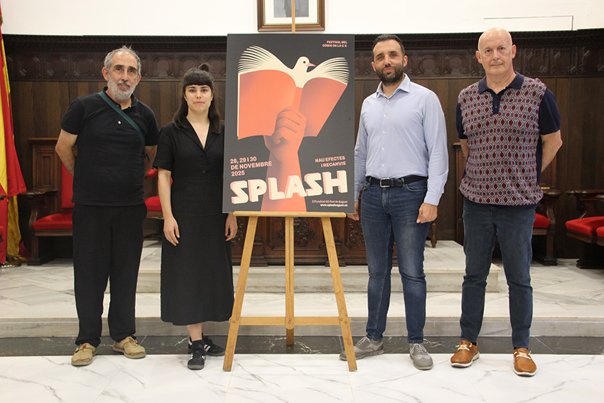 La ilustradora Candela Sierra es la autora del cartel de la XII edición del Splash