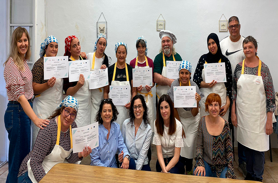 Quince personas han participado en el taller ‘Sabores’