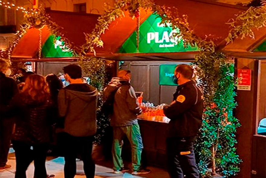 Sagunto participa en la feria de Navidad que organiza la Diputación de Valencia