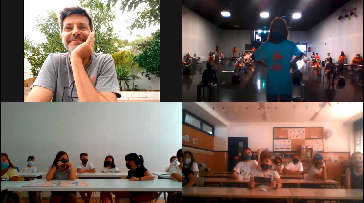 El autor de cómics Paco Roca, en la Escola d’Estiu