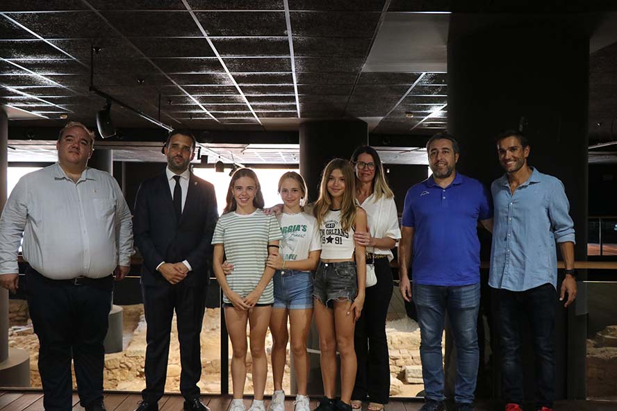 Sagunto recibe a la campeona de España de Triatlón cadete