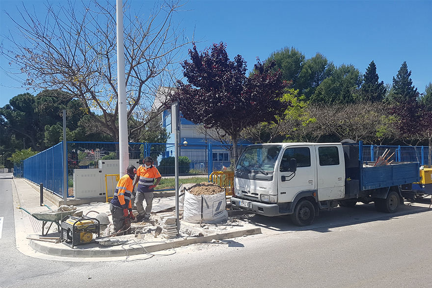 Durante el verano han continuado las intervenciones de mantenimiento y adecuación en los centros educativos