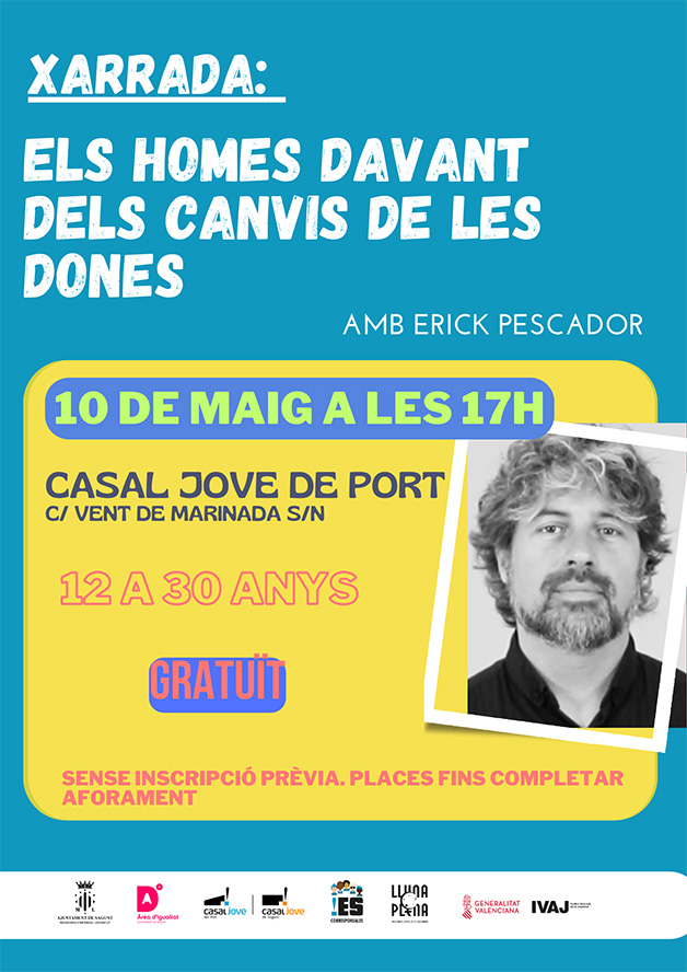 Charla gratuita sobre cuestiones de género en el Casal Jove de Puerto de Sagunto