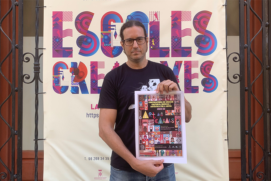 Juventud abre una nueva convocatoria de Art als Casals para apoyar a jóvenes creadores y creadoras del municipio y promocionar sus proyectos culturales