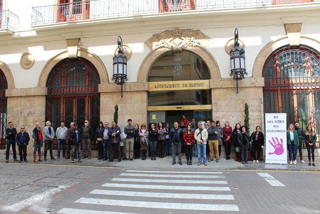 El Ayuntamiento de Sagunto condena el presunto asesinato machista ocurrido en Murcia