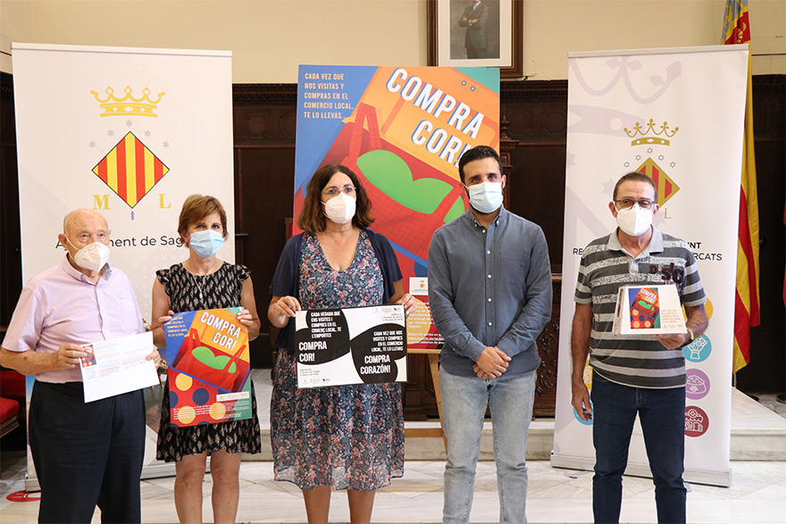 El Ayuntamiento de Sagunto lanza una nueva edición de la campaña de dinamización con sorteos y premios para quienes compren en el comercio local