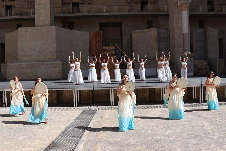 La ‘Pompa y Totum Latine’ y la obra ‘Aulularia’ de Plauto clausuran los Ludi Saguntini 2022