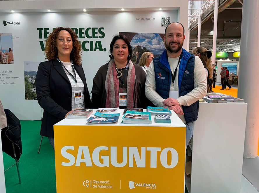 Sagunto promociona su oferta turística en la Feria Internacional de Turismo Interior en Valladolid