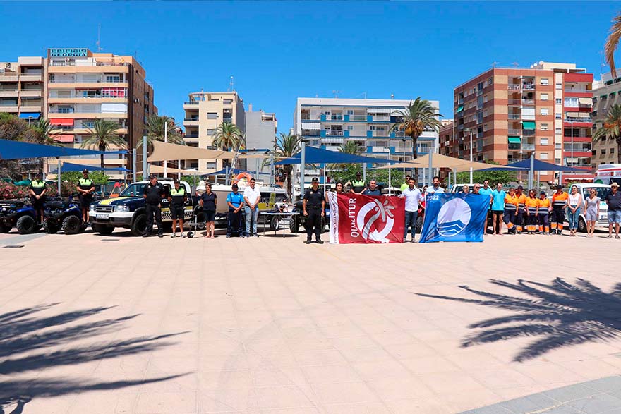 Sagunto presenta el dispositivo de playas para el verano de 2022
