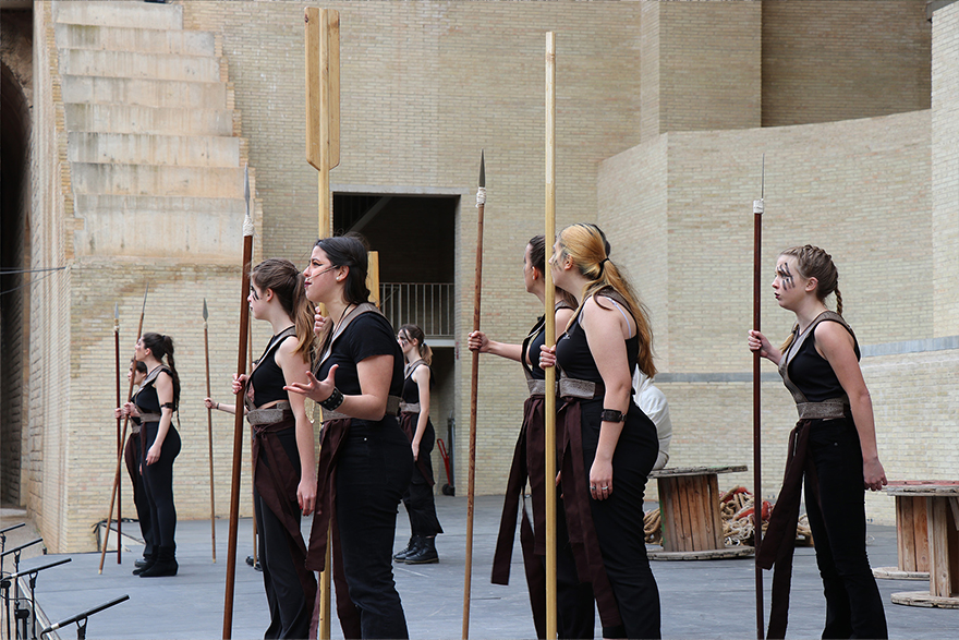 Comienza la nueva edición de los Ludi Saguntini con un acto de presentación, talleres y una obra de teatro