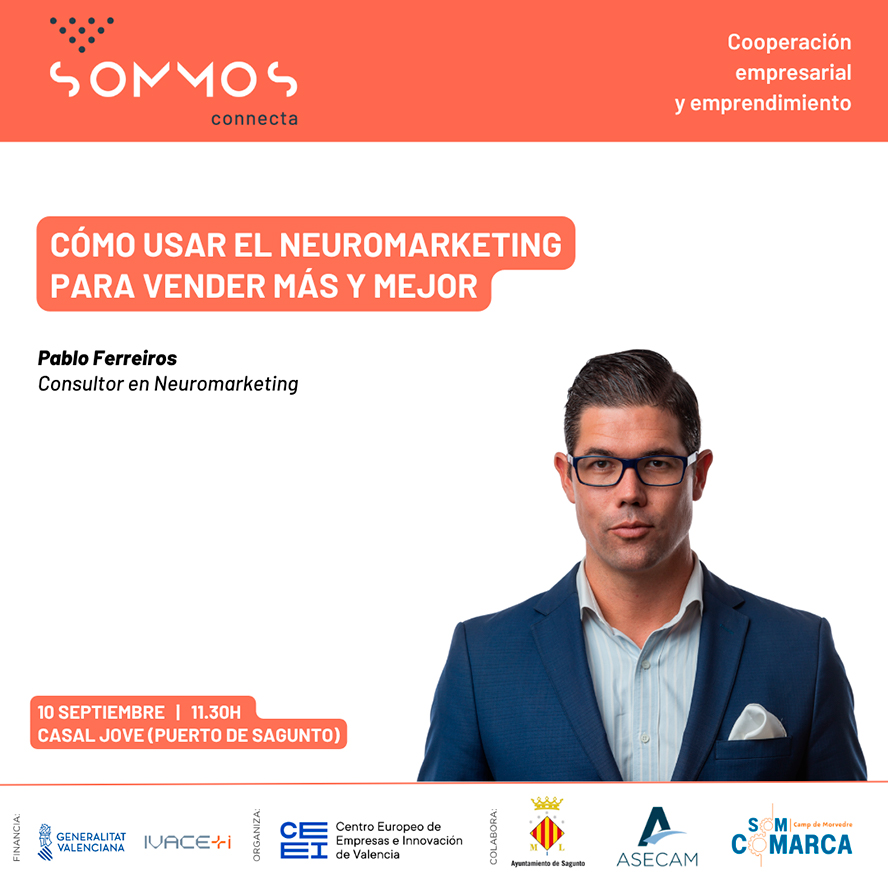 Conferencia 'Cómo usar el neuromarketing para vender más y mejor', por Pablo Ferreiros