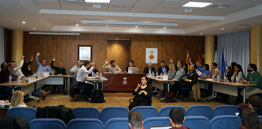 El Pleno del Ayuntamiento de Sagunto ha aprobado el presupuesto municipal de 2024