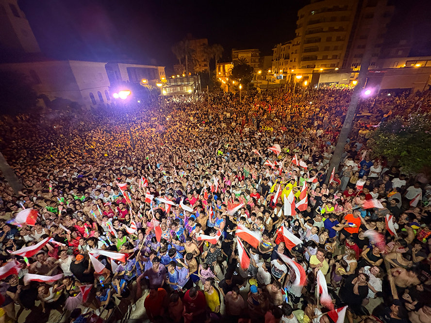 Les festes patronals del Port de Sagunt comencen amb el tro d’avís i la xopà