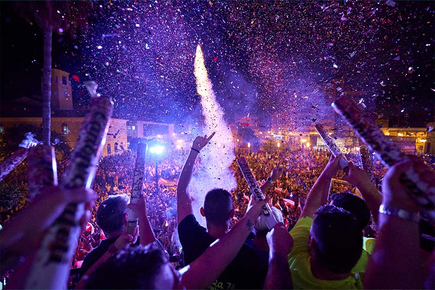 Comienzan las fiestas patronales de Puerto de Sagunto con el tradicional chupinazo