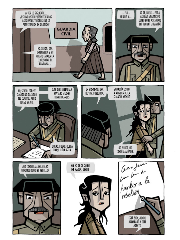 Los autores del Premio Nacional de Cómic 2019 recrean la vida de María La Jabalina