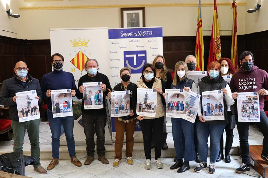 La delegación municipal de Turismo presenta la campaña ‘Gracias’ en apoyo al proyecto SICTED