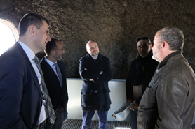 El diputado Bartolomé Nofuentes visita la Ruta del Patrimonio Industrial de Puerto de Sagunto