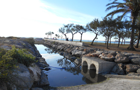 El origen de las aguas del canal de Ciudadmar es el nivel freático
