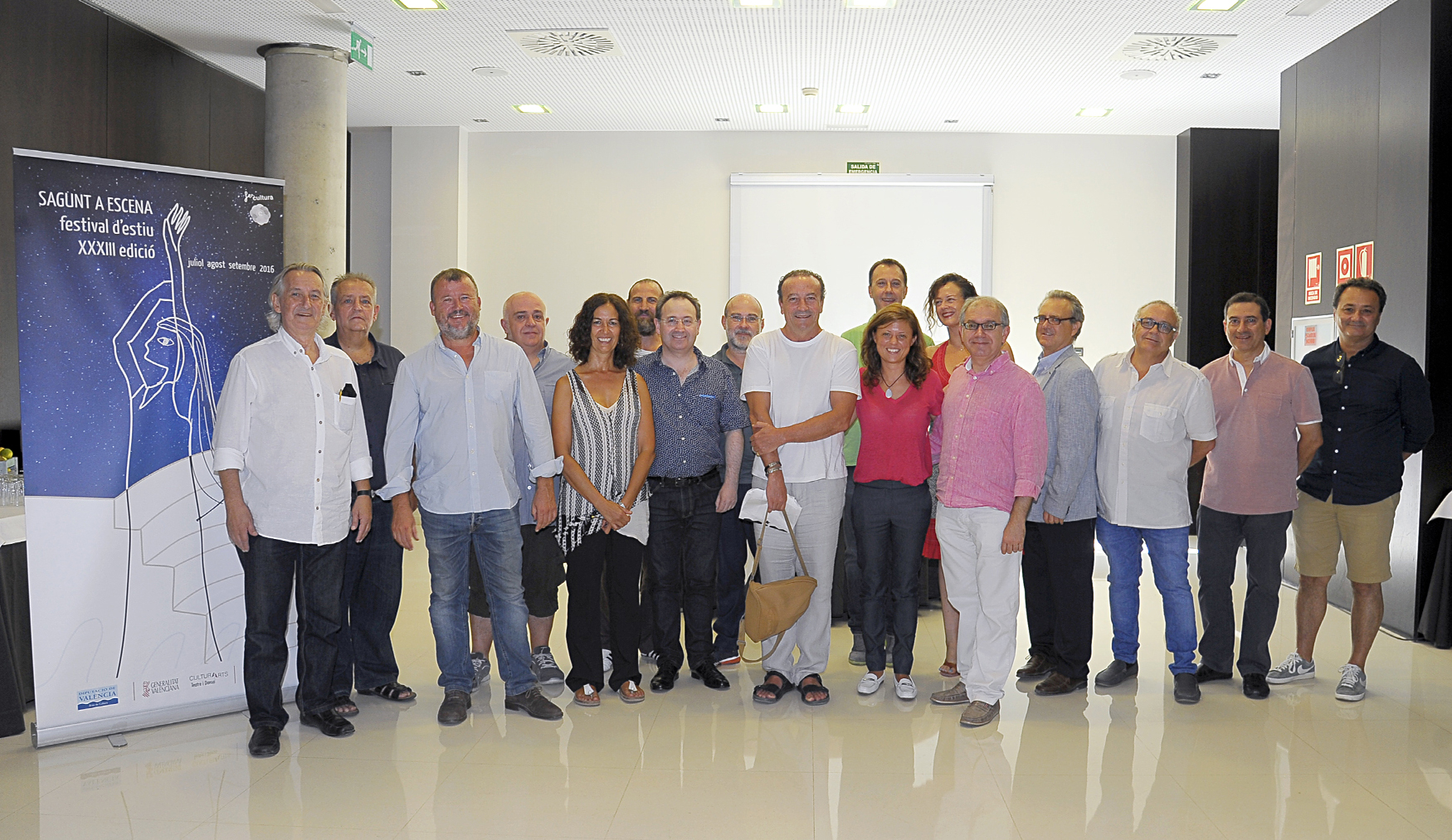 Directores de festivales escénicos y personalidades de la cultura valenciana se reúnen este fin de semana en Puerto de Sagunto