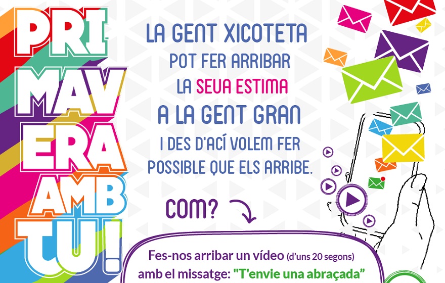 Mensajes de afecto para hacer más fáciles los momentos de soledad a las personas mayores
