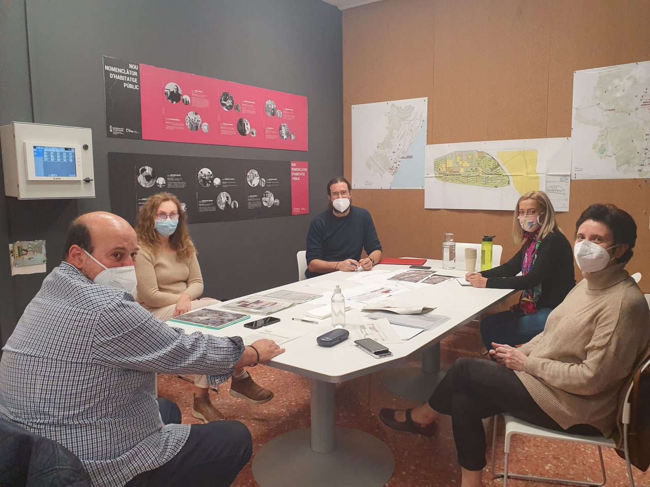 El Ayuntamiento de Sagunto y la Conselleria de Vivienda se reúnen para avanzar en el Plan de Intervención Social de Baladre II