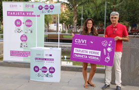 El Consorcio inicia hoy la campaña informativa sobre las ventajas del uso de la Tarjeta Verde en Sagunto y Puerto de Sagunto
