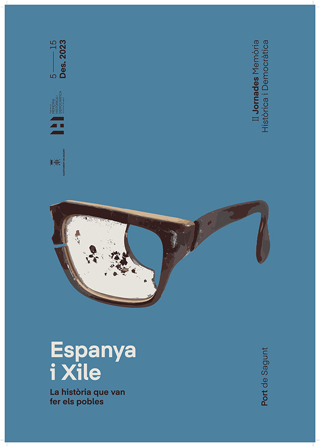 Las II Jornadas de Memoria Histórica y Democrática “Espanya i Xile. La història que van fer els pobles” se celebrarán del 5 al 15 de diciembre