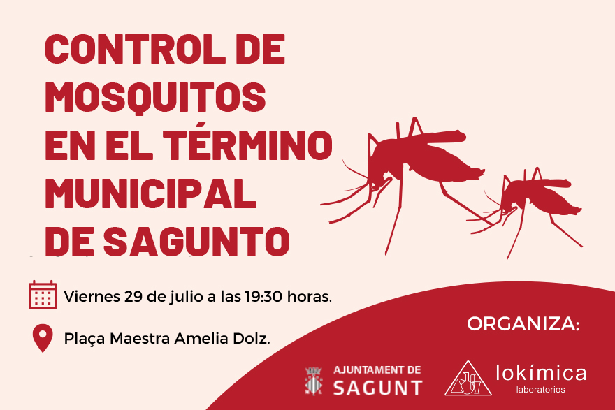 Sanidad reúne esta tarde al vecindario de Almardà en una charla-taller sobre consejos para el control de mosquitos