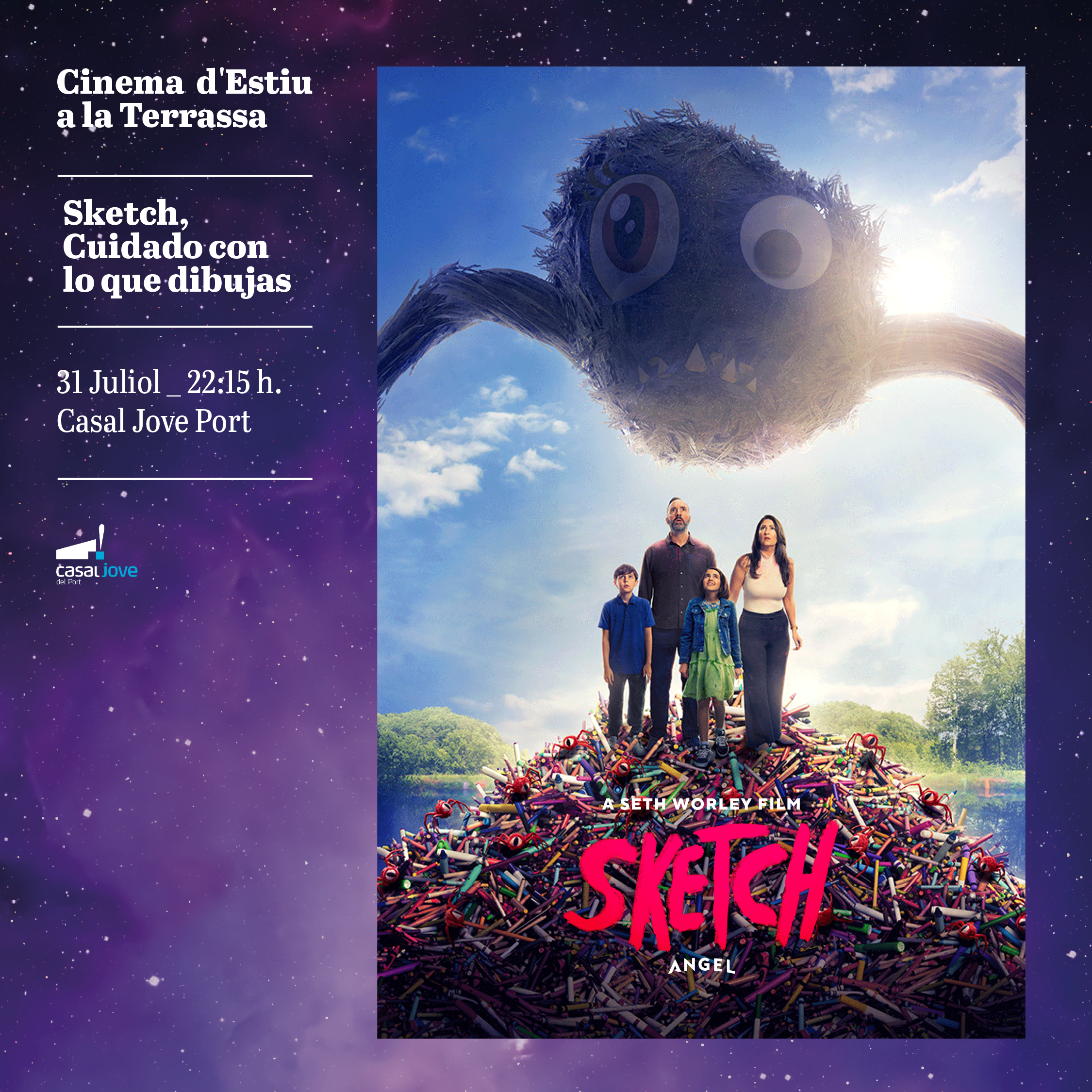 'Sketch. Cuidado con lo que dibujas' - Cine de Verano
