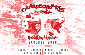 Este fin de semana empiezan en Sagunto los Campeonatos Nacionales de Hockey Línea de 2018