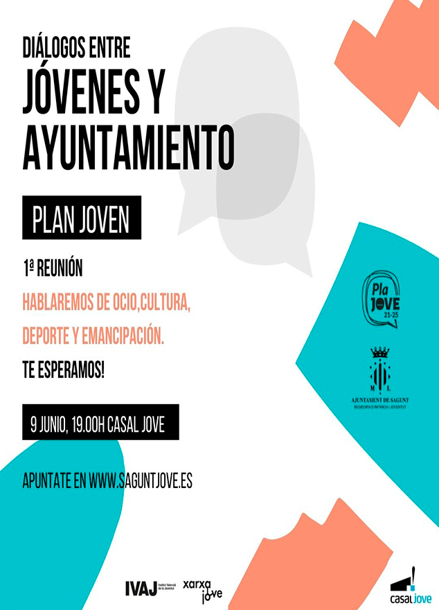 Los y las jóvenes del municipio se reúnen con agentes municipales para elaborar el Plan Joven 2021-2025