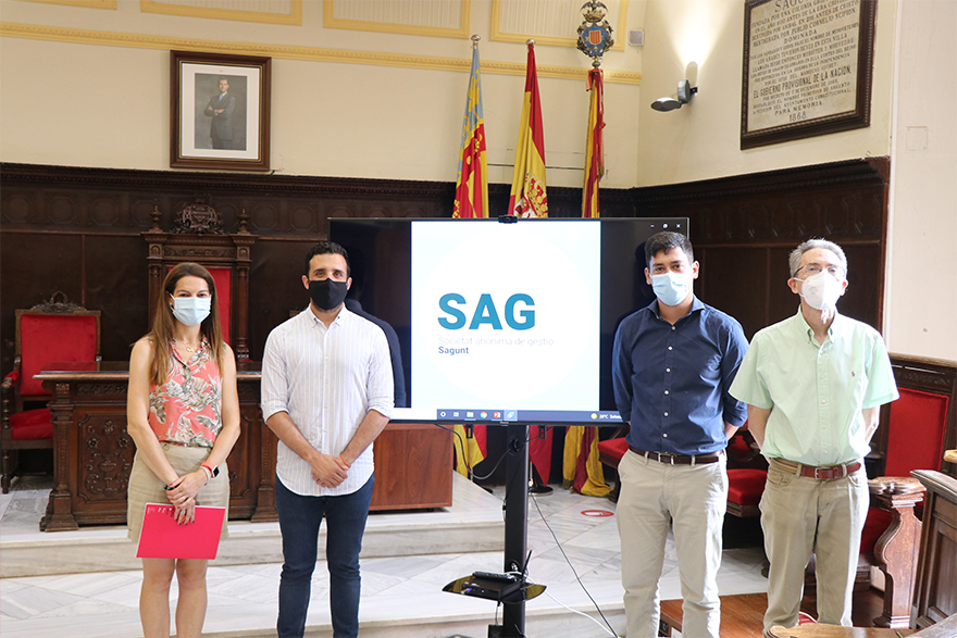 La Sociedad Anónima de Gestión del Ayuntamiento de Sagunto presenta su nueva estrategia comunicativa e imagen corporativa