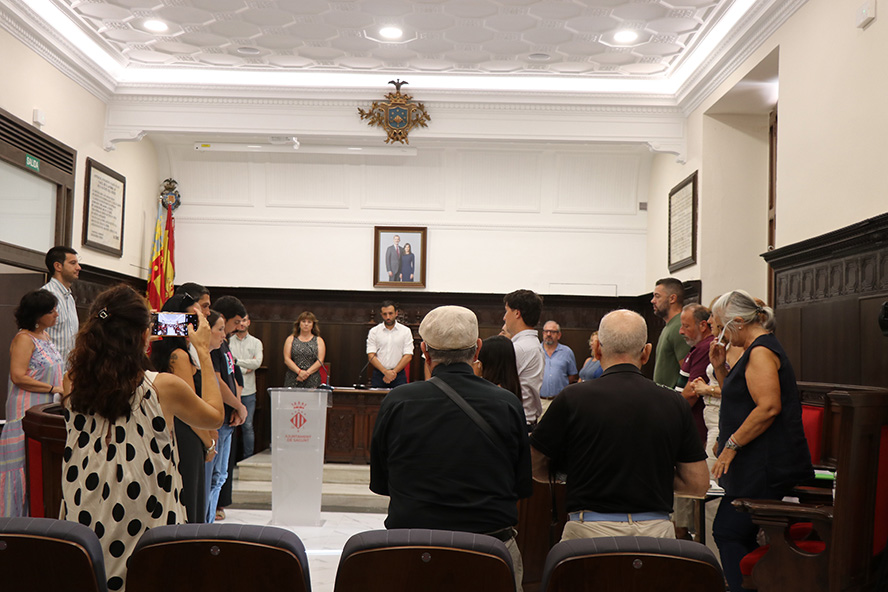 El Pleno de Sagunto aprueba una declaración institucional en apoyo y solidaridad con el pueblo venezolano tras los terremotos sucedidos el 24 de junio 