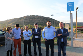 El Ayuntamiento de Sagunto rinde homenaje a Vicent Graullera tesorero y directivo del club Sagunto Fútbol Base