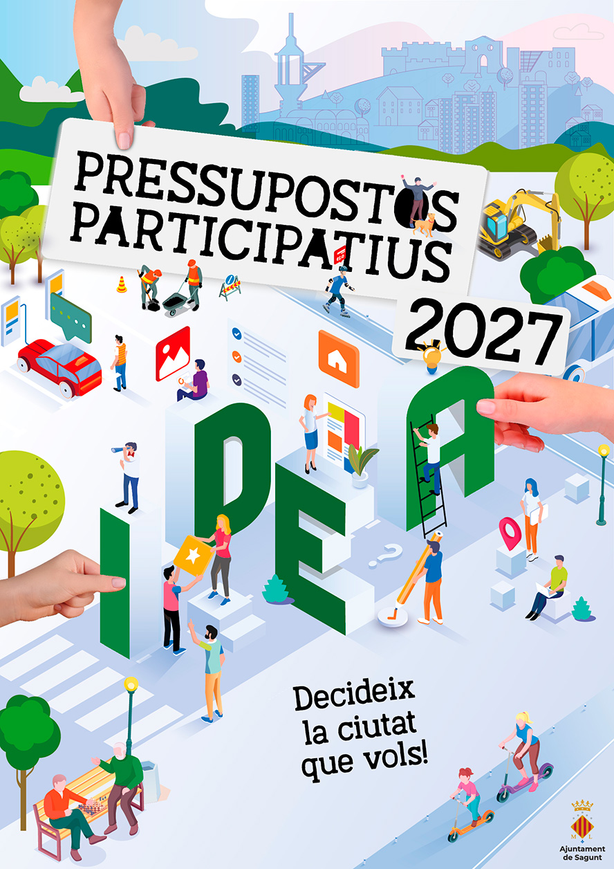 Última setmana per a presentar propostes d'inversió als Pressupostos Participatius 2027