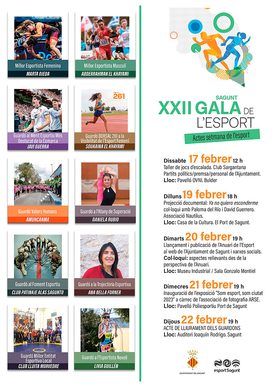 Empiezan las actividades de la semana del Deporte del Ayuntamiento de Sagunto