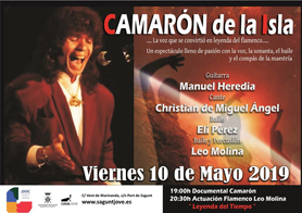 Este fin de semana se proyectarán los documentales ‘Camarón, flamenco y revolución’ y ‘Cara y lugares’ en el Casal Jove