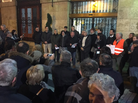 Este lunes, concentración en la puerta del Ayuntamiento de Sagunto para apoyar la campaña citrícola