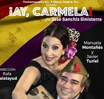 La obra de teatro ¡Ay, Carmela! se representa en la Casa Municipal de Cultura el próximo viernes