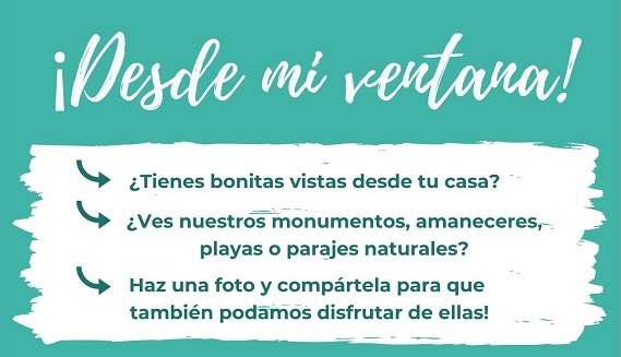 Turismo pone en marcha la iniciativa participativa de fotografía turística ‘Desde mi ventana’
