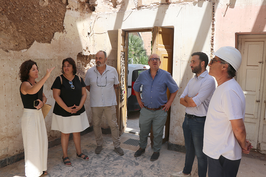 Concluye la primera fase de las obras en el inmueble anexo a la Casa dels Berenguer