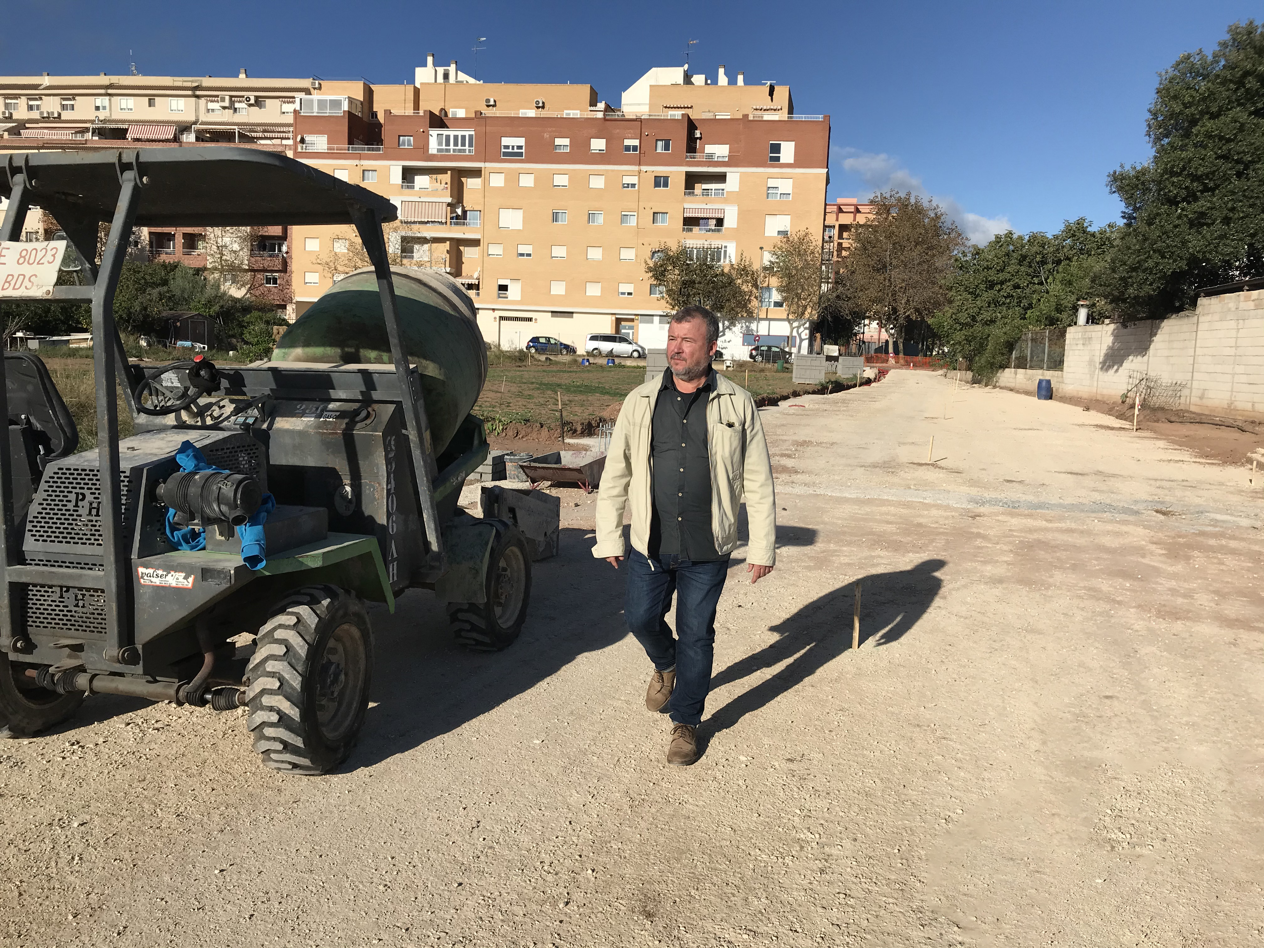 En dos o tres meses acabarán las obras de la ronda norte de Puerto de Sagunto