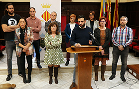 El alcalde de Sagunto lanza un mensaje de tranquilidad a la ciudadanía frente al coronavirus 