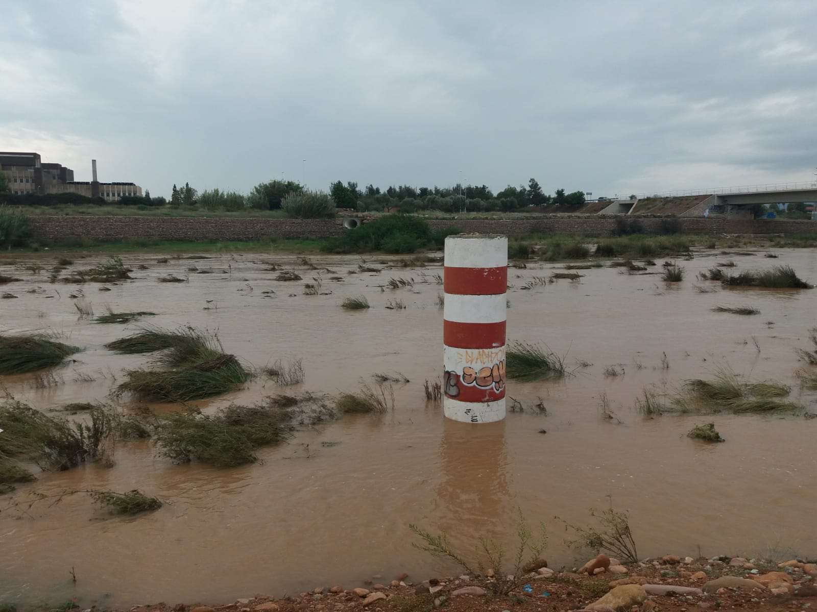 Continúa la alerta amarilla por lluvias y tormentas en Sagunto