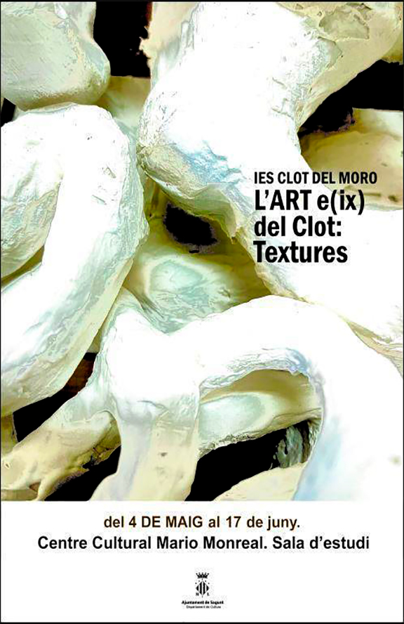 Las obras del alumnado del Bachillerato Artístico del IES Clot del Moro se exponen en el Mario Monreal