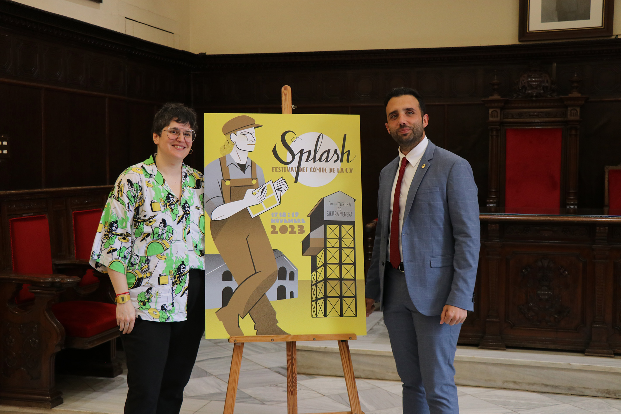 Carla Berrocal presenta el cartel de la décima edición del Splash 